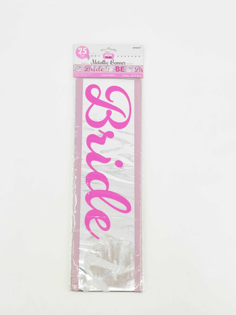 Bride To Be Foil Banner 25Ft