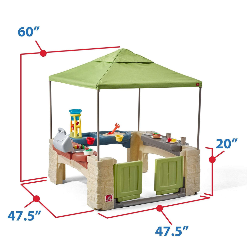 All Around Playtime Patio with Canopy