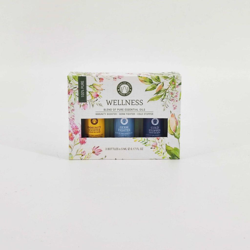 Aromatherapy Essential Oil Gift Box “ Wellness (3pcs Set)