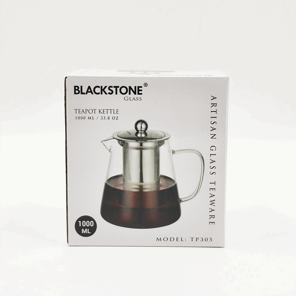 Blackstone Glass Teapot with Infusor 1Liter