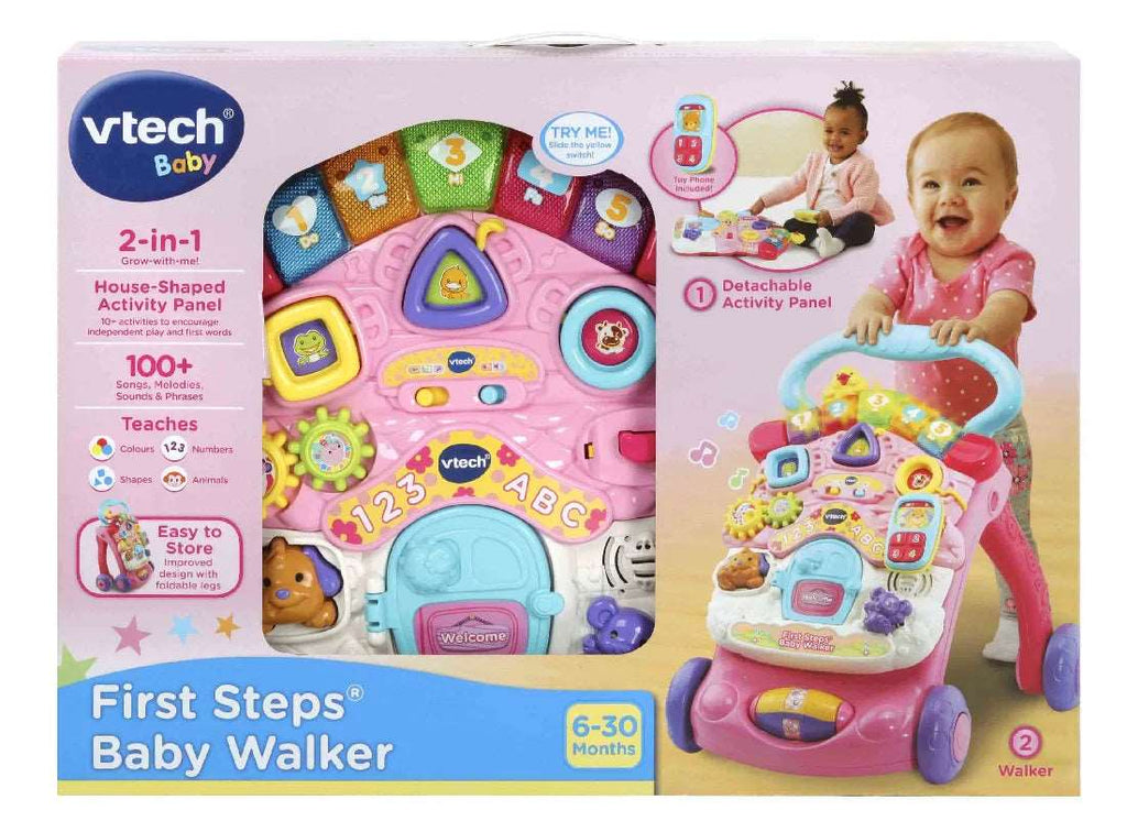 First Steps R Baby Walker (Pink)