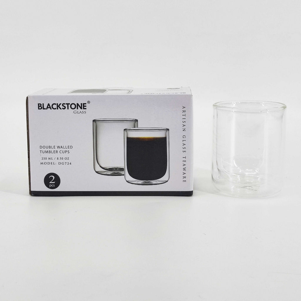 Blackstone Double Wall Tumbler 250ml Set 2Pcs