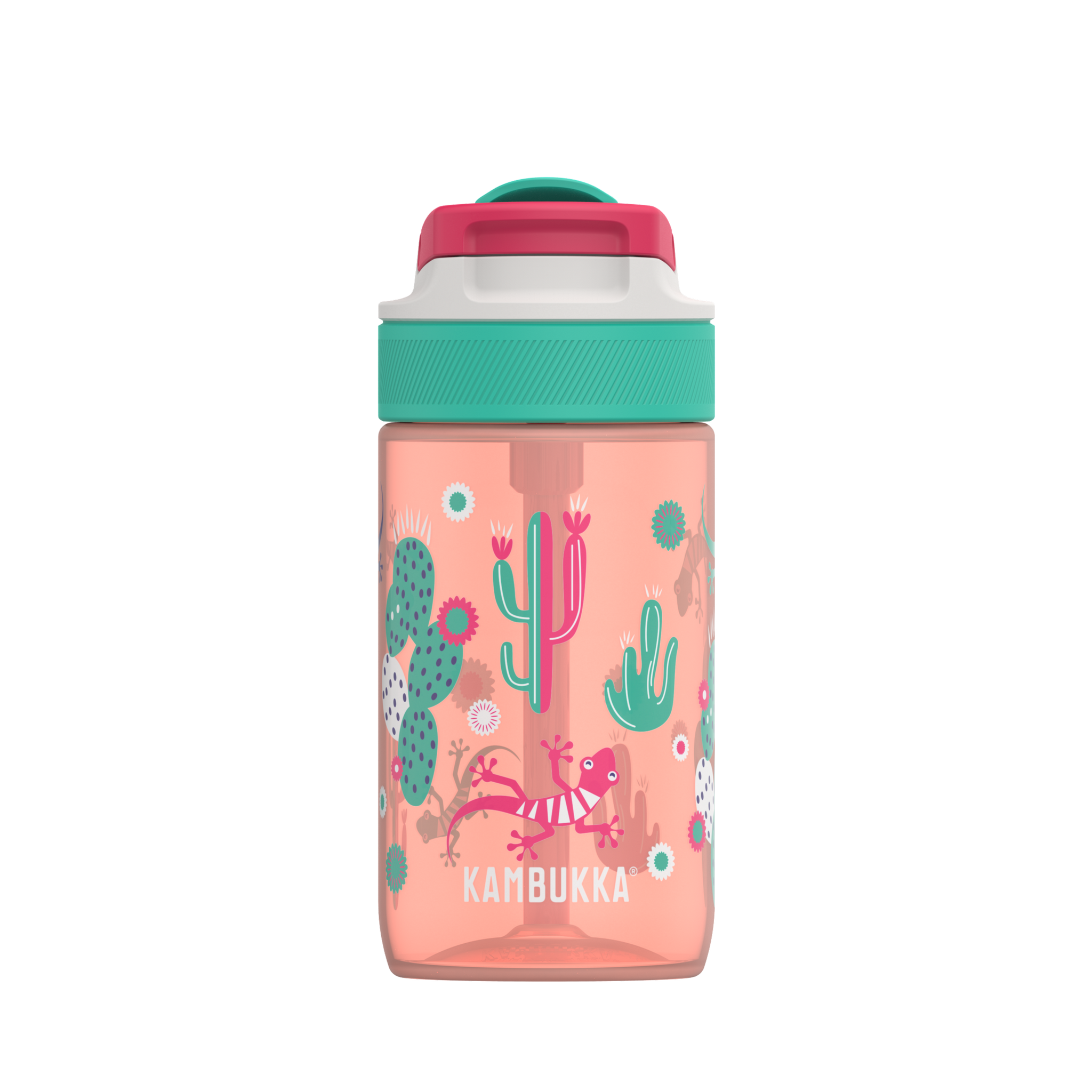 Kambukka Lagoon Isolierflasche Für Kinder – 400 Ml, Hält 17 Std. Kalt, Mit Trinkaufsatz, Farbig