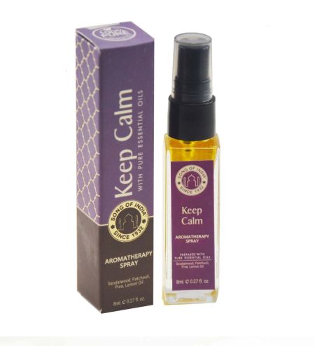 Aromatherapy Spray 8ml - Keep CalmLet these lightly scented aromatherapy sprays uplift your spirits and brighten your mood. Unwind and enjoy these unique and exquisite scents as they positively stimuBeautyThe Loft General TradingSong of IndiaAromatherapy Spray 8ml -