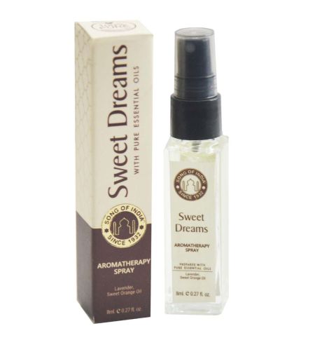 Aromatherapy Spray 8ml - Sweet DreamsLet these lightly scented aromatherapy sprays uplift your spirits and brighten your mood. Unwind and enjoy these unique and exquisite scents as they positively stimuBeautyThe Loft General TradingSong of IndiaAromatherapy Spray 8ml - Sweet Dreams